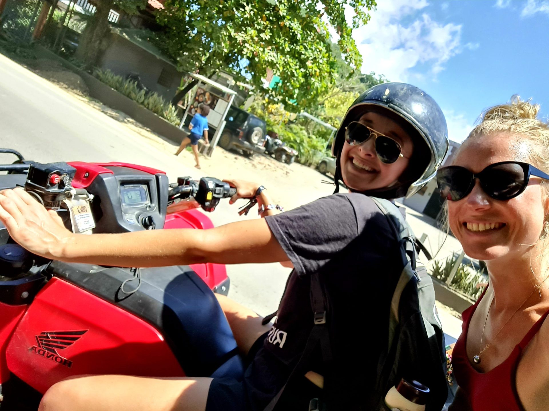 ATV tour in Santa Teresa, one of the best places to visit in Costa Rica.