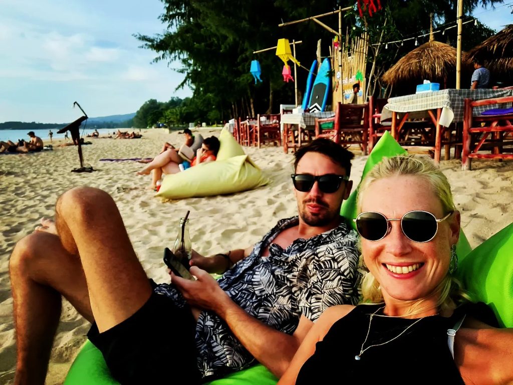 Digital nomads in Koh Lanta learning How to Stay Healthy While Traveling