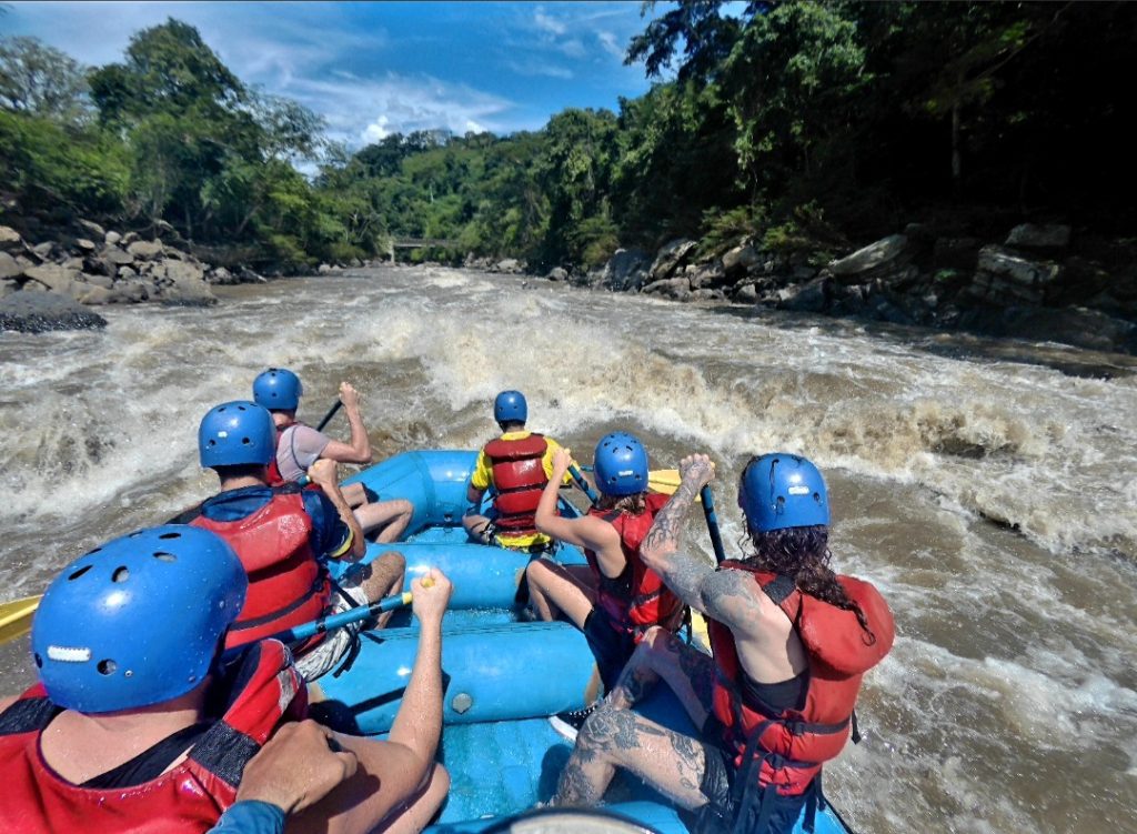 Rafting bucket list adventures in Colombia.