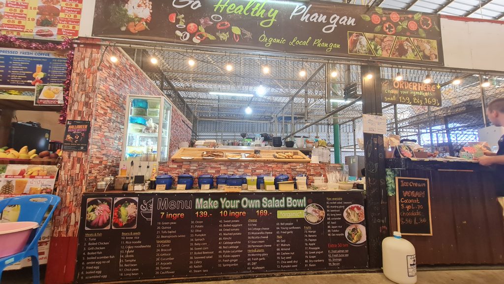 Healthy options in Koh Phangan