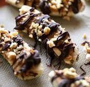Frozen Banana Snickers - road trip snacks