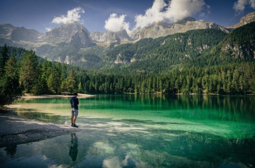 Outdoor activities and climbing in the Dolomites