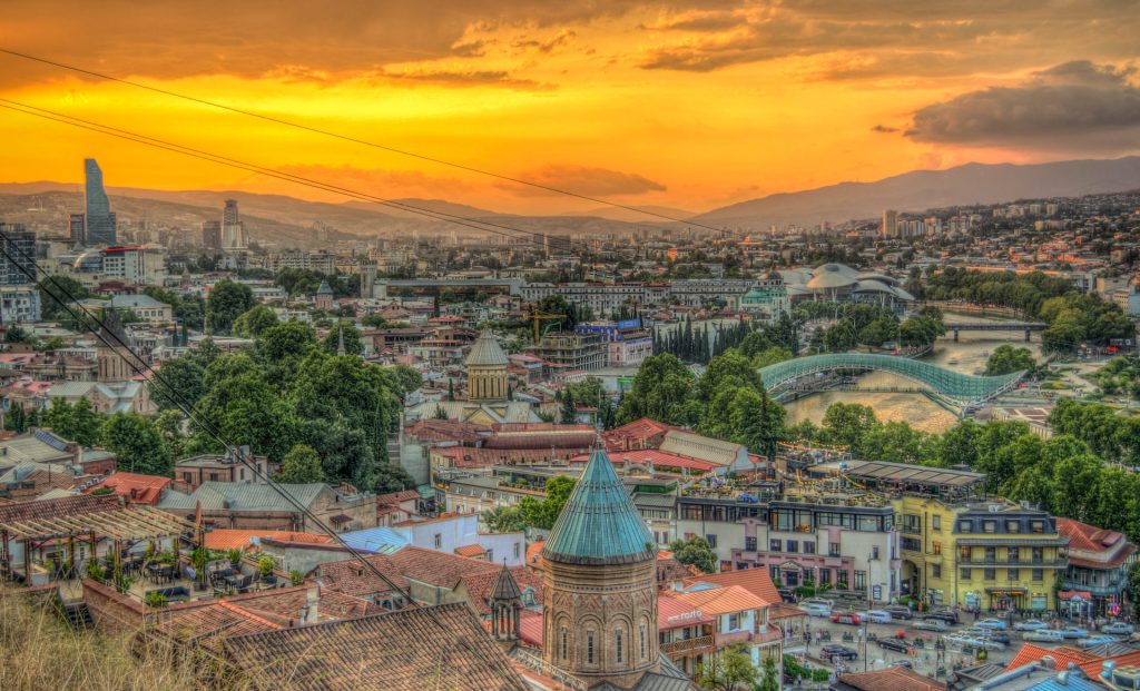 Georgia, one of the non-Schengen countries