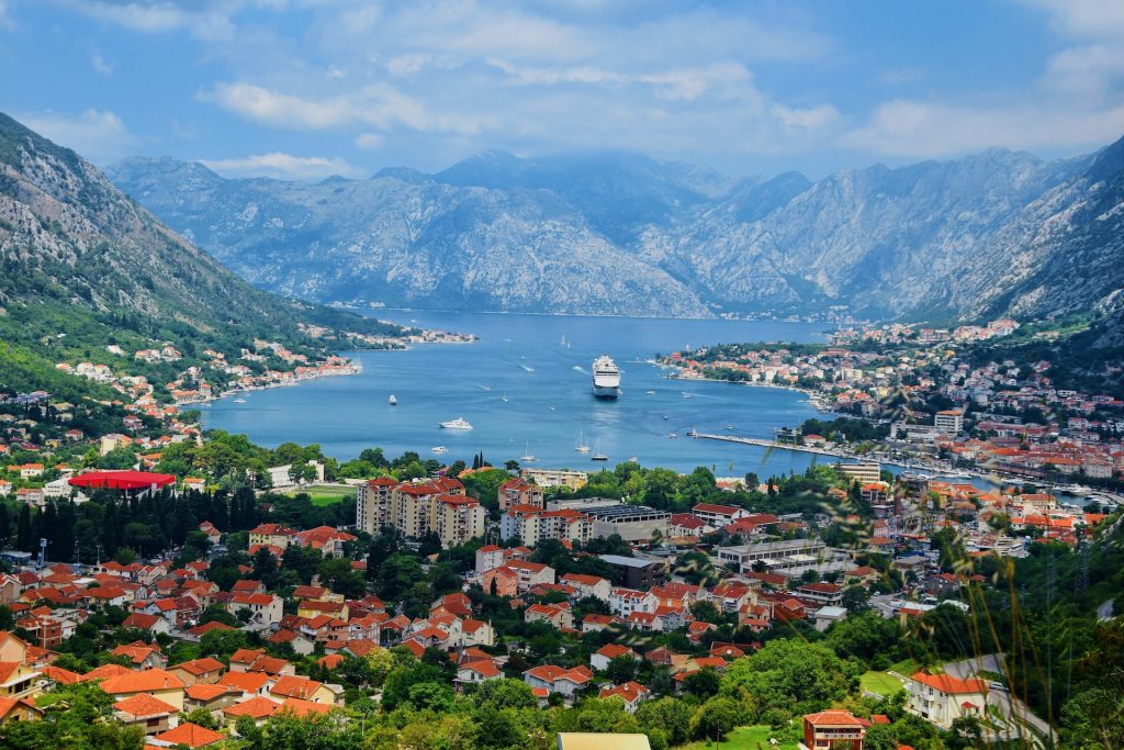 Montenegro, one of the non-Schengen countries