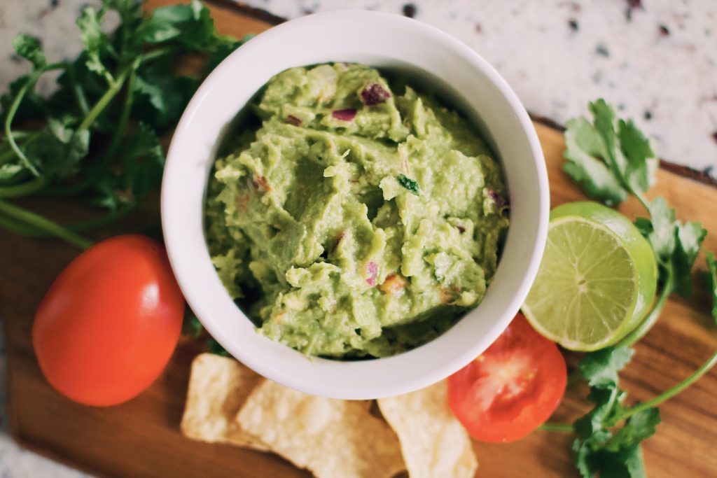 Guacamole for road trip snacks ideas