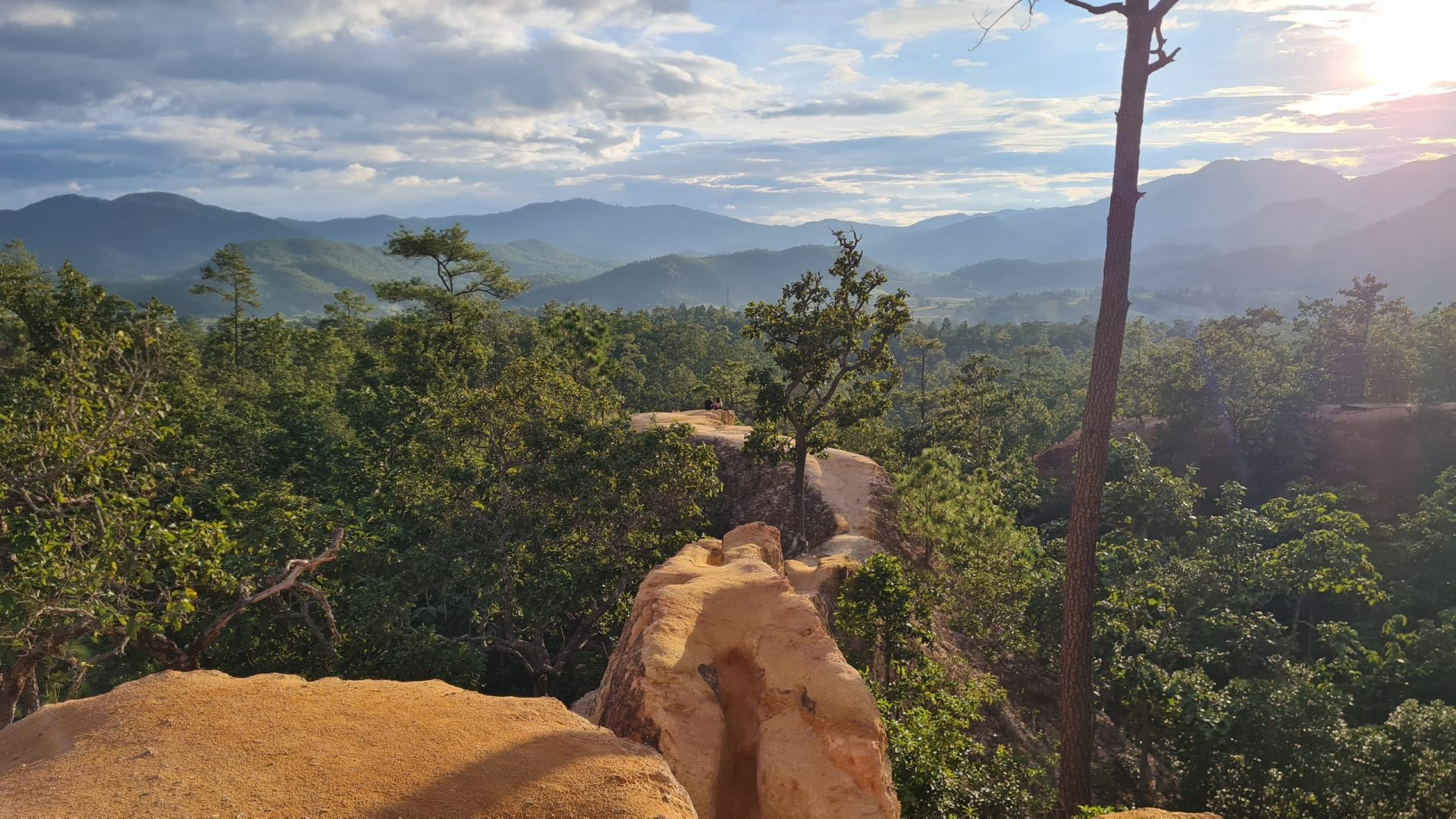 Hiking trail in Thailand