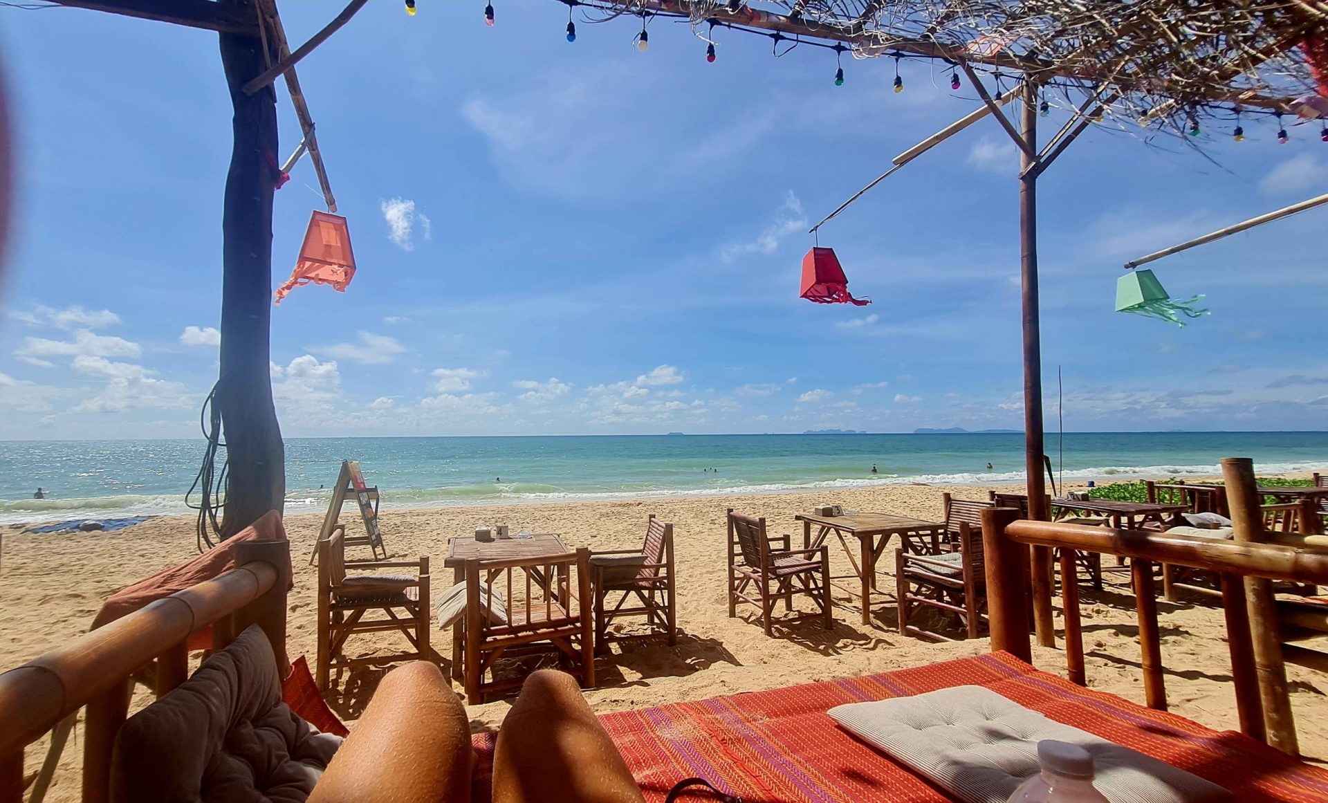 View of the sea in Koh Lanta, one of the best islands in Thailand