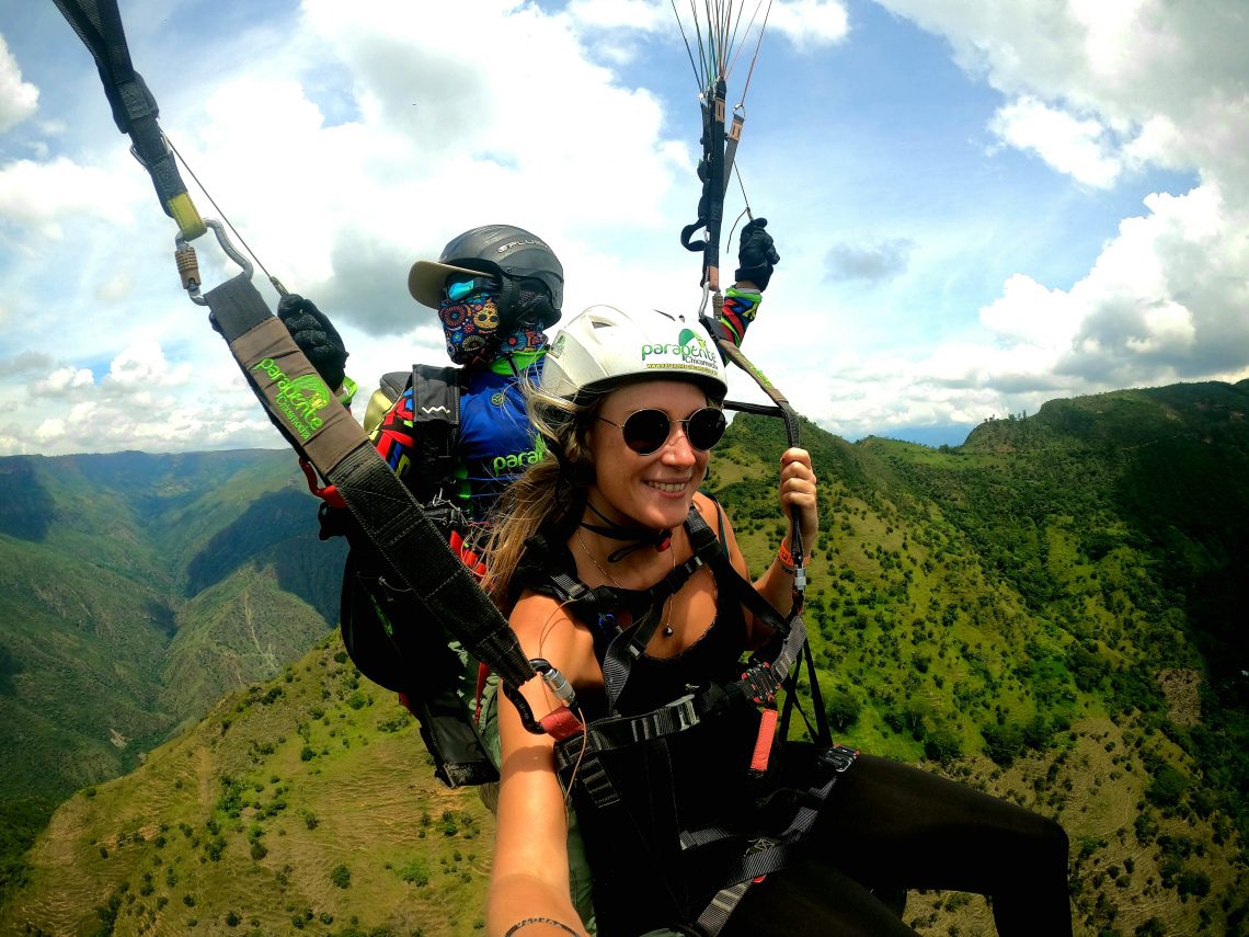 Societal expectations and how to ditch them: a girl paragliding