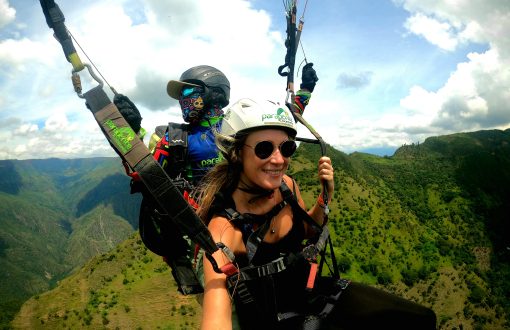 Societal expectations and how to ditch them: a girl paragliding