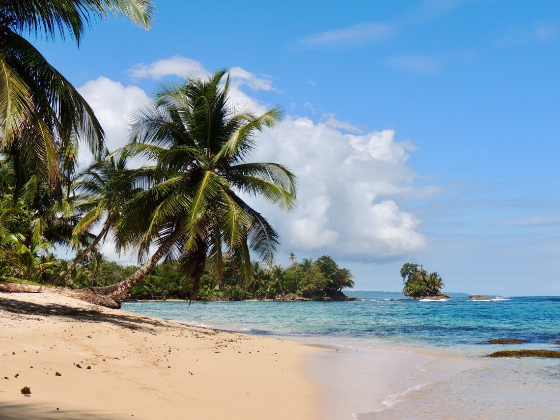 Beach in Bocas del toro