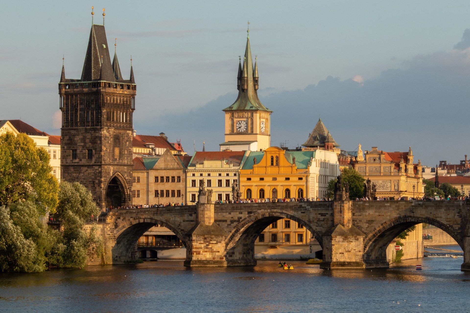 View of Prague, one of the top party destinations in Europe