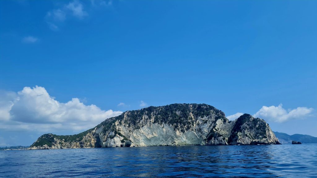 Turtle Island in Zante, Greece