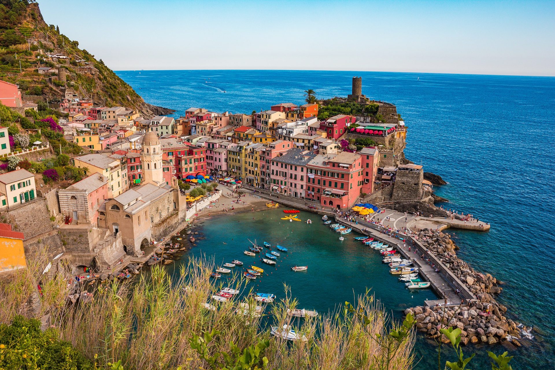 Vernazza, Cinque Terre by ferry
