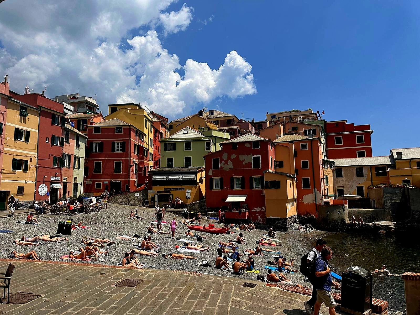 Boccadasse in Genoa, Italy